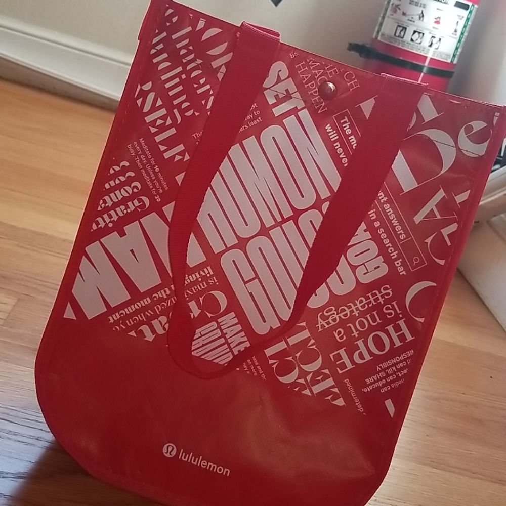 Small Lululemon Shopping Bag